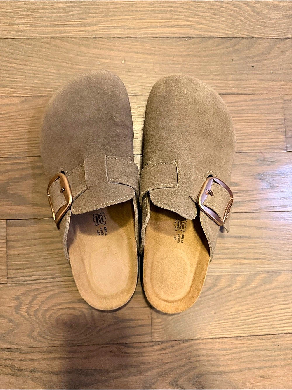 Project Cloud Big Buckle Clog Brown US 9